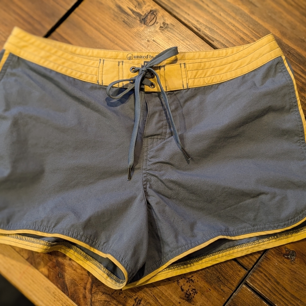 United By Blue women's board shorts